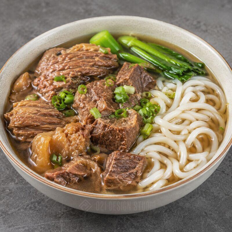 Beef Stew Rice Noodle Soup