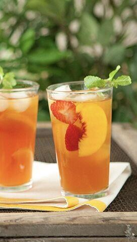 Peach Pineapple Fruit Tea桃子菠萝果茶