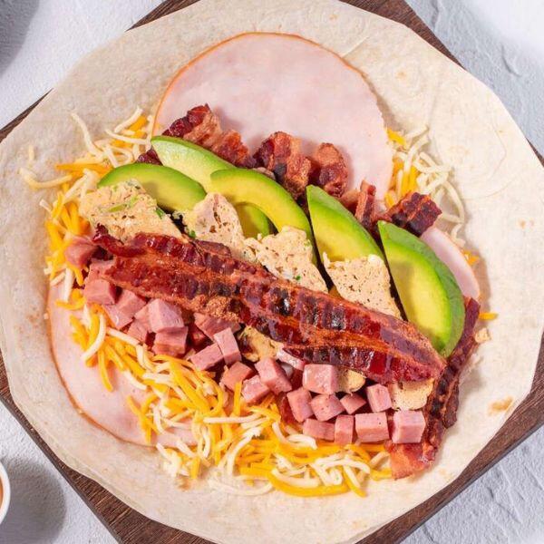 Bacon Avocado Burrito培根牛油果墨西哥卷