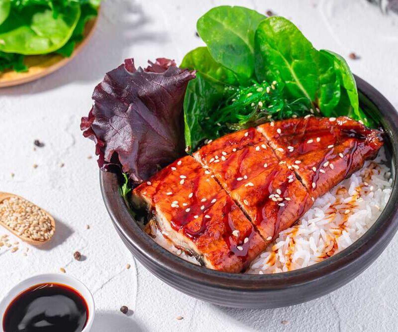Unagi Rice Bowl (Grilled Eel) 鳗鱼饭